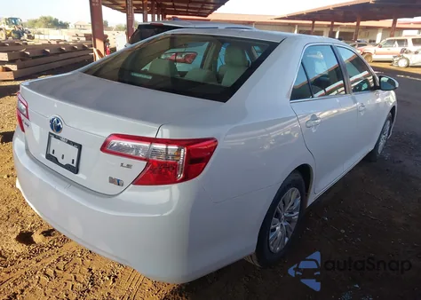2012 Toyota Camry Hybrid Le z USA, uszkodzony, nr VIN 4T1BD1FK5CU008356